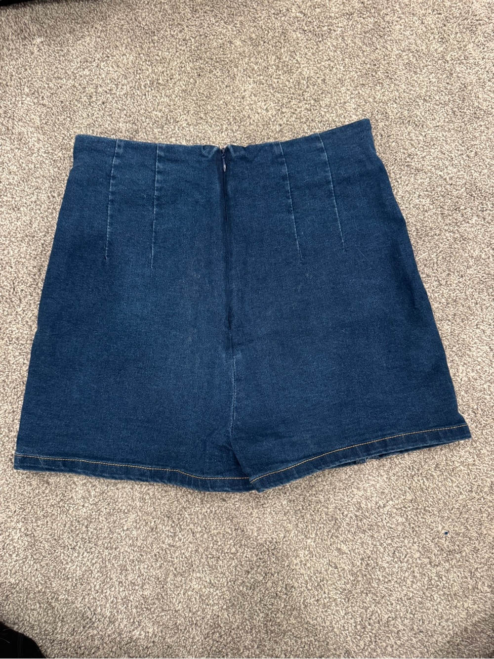 Denim Mini Skort | Size Small | Stretch | Amazon Boutique Style - Picture 2 of 5